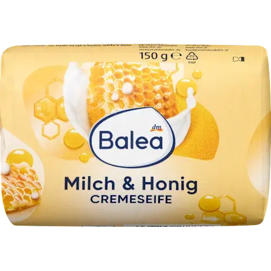 Balea Jabón con leche y miel, 150 g