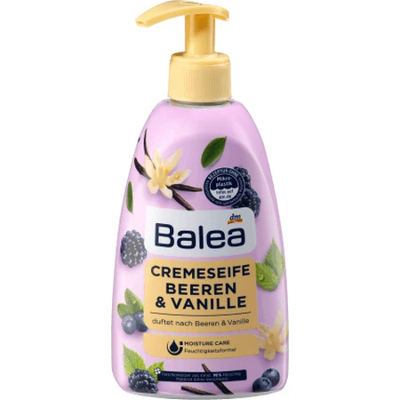 Balea Cremeseife Beeren & Vanille, 500 ml