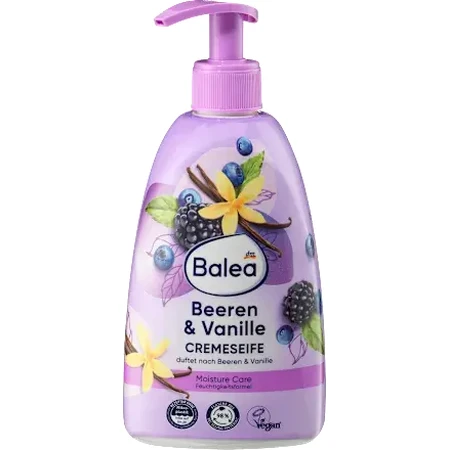 Balea Cremeseife Beeren & Vanille, 500 ml