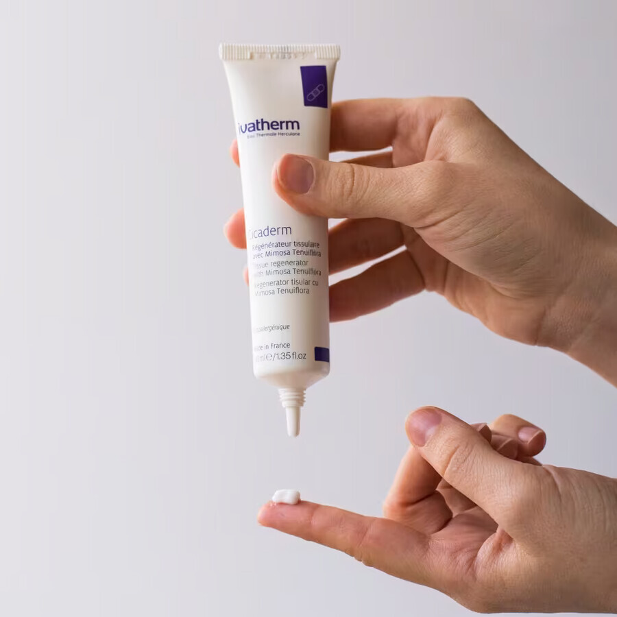  Tenuiflora Cicaderm Regenerierende Creme auf Basis von Mimosa, 40 ml, Ivatherm