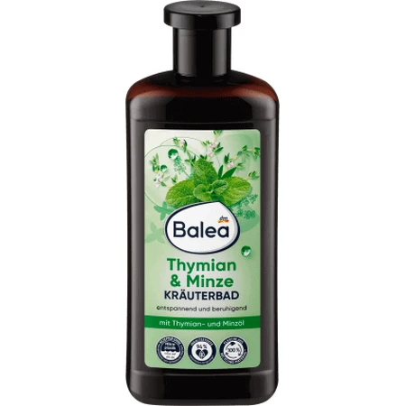 Balea Espuma de baño Tomillo y menta, 500 ml