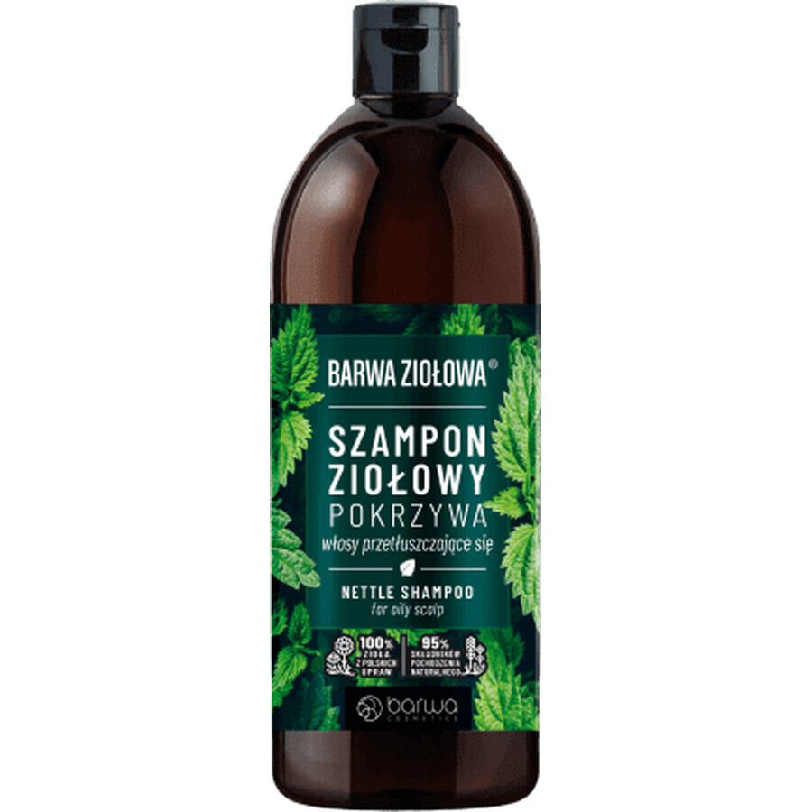 Buy Barwa Nettle shampoo for oily hair, 480 ml Barwa Nettle shampoo for oily hair, 480 ml