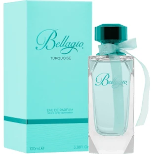 Bellagio Eau de parfum turquesa, 100 ml