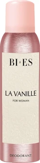 Bi-Es Deodorant spray la vanille pentru femei, 150 ml