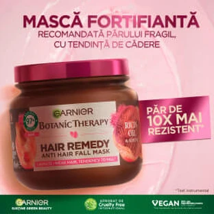 Botanic Therapy Hair Remedy Hair Mask with Castor Oil, 340 ml