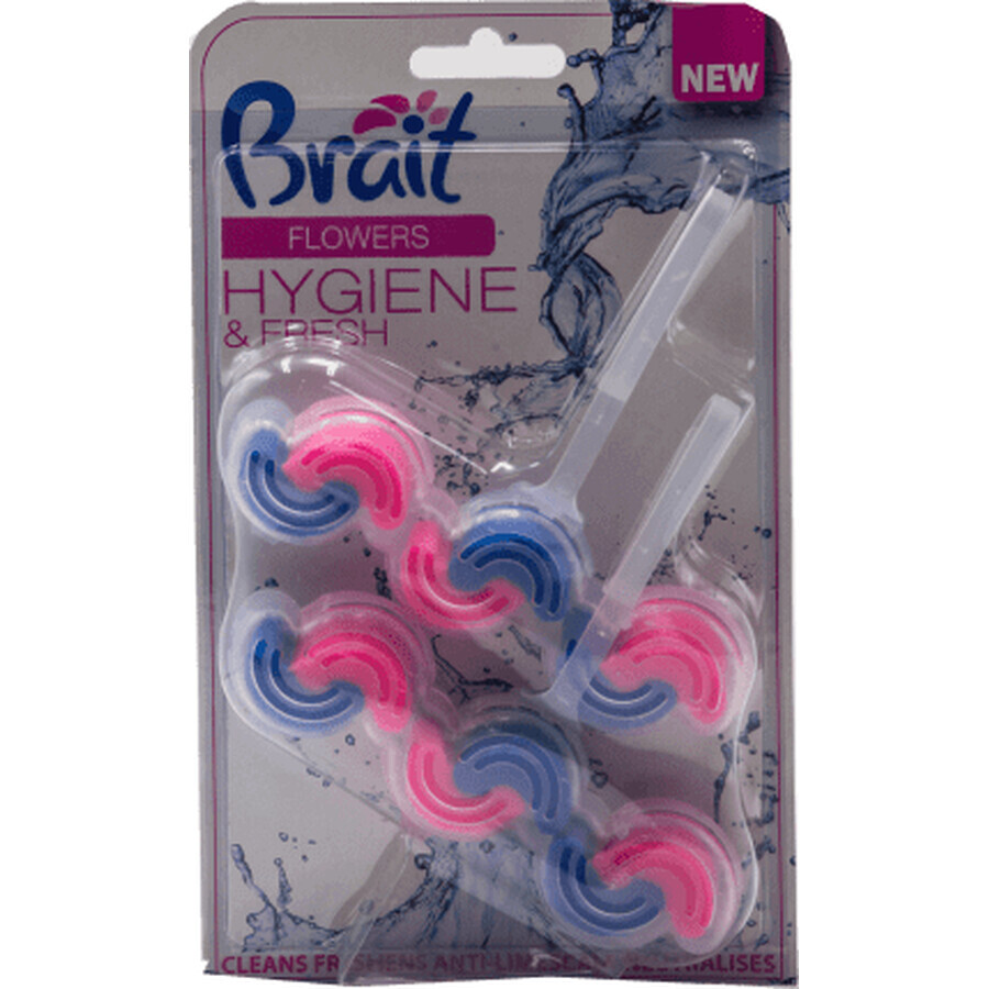 Cumpără Brait Odorizant toaletă flowers, 2 buc Brait Odorizant toaletă flowers, 2 buc