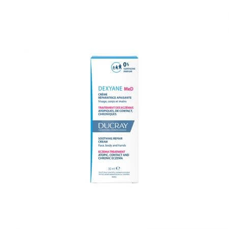 Repairing and soothing cream Dexyane MED, 30 ml, Ducray