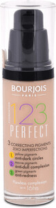 Buorjois Paris 123 Perfect Foundation 51 Light Vanilla, 30 ml