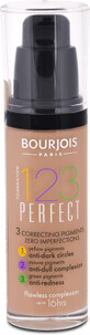 Buorjois Paris 123 Perfect Foundation 55 Dark Beige, 30 ml
