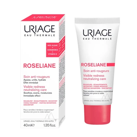 Roséliane SPF 30 Anti-Redness Cream, 40 ml, Uriage 