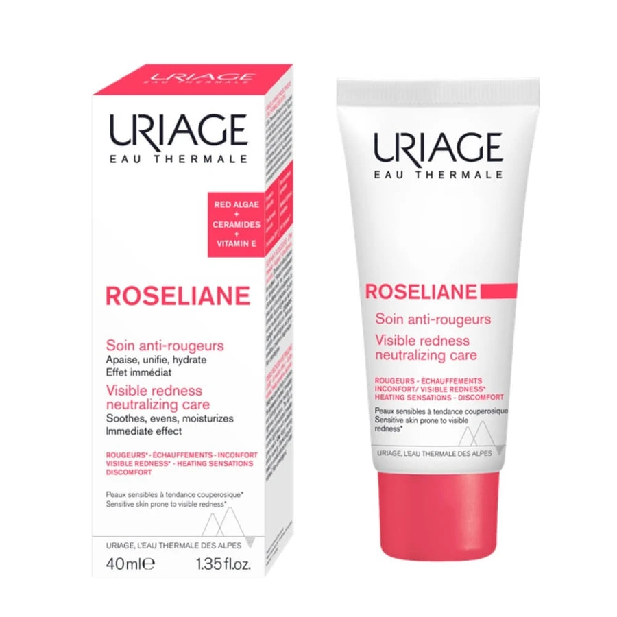 Roséliane SPF 30 Anti-Redness Cream, 40 ml, Uriage 