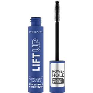 Catrice Lift Up Volume &amp; Lift Power Hold Máscara de Pestañas 010 Deep Black Waterproof, 11 ml