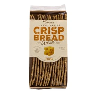 Danvita Crisp bread with cheese, 130 g