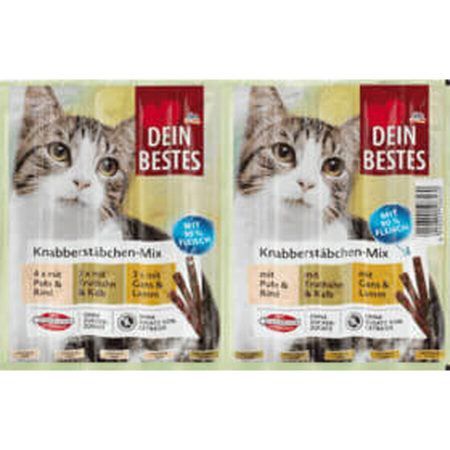 Buy Dein Bestes snaks mix for cats, 10 pieces Dein Bestes snaks mix for cats, 10 pieces