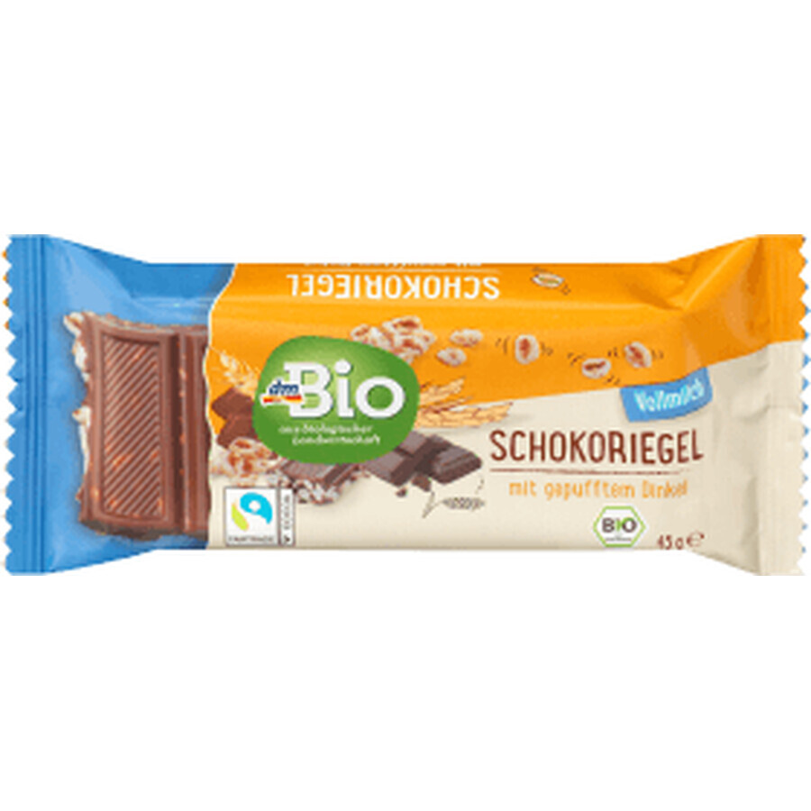 Acquista DmBio Tavoletta cioccolato con alac espansa, 45 g DmBio Tavoletta cioccolato con alac espansa, 45 g