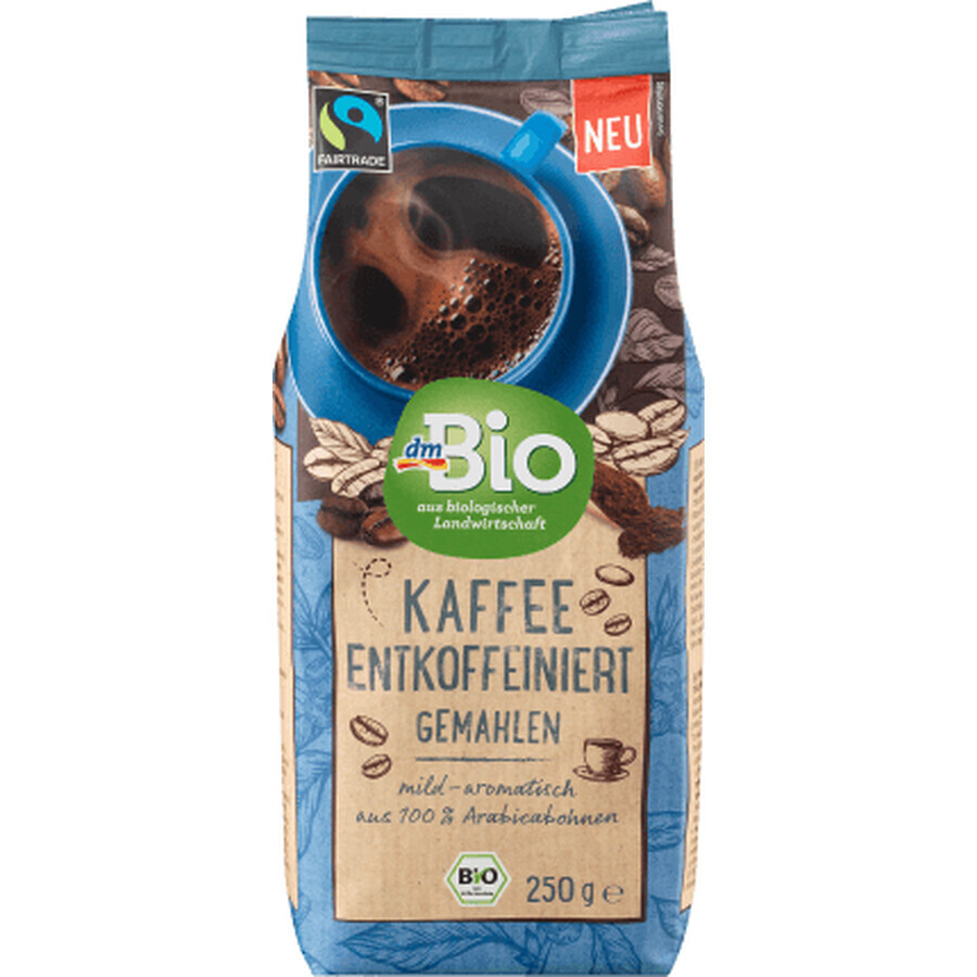 Shop DmBio Entkoffeinierter gemahlener Kaffee, 250 g DmBio Entkoffeinierter gemahlener Kaffee, 250 g