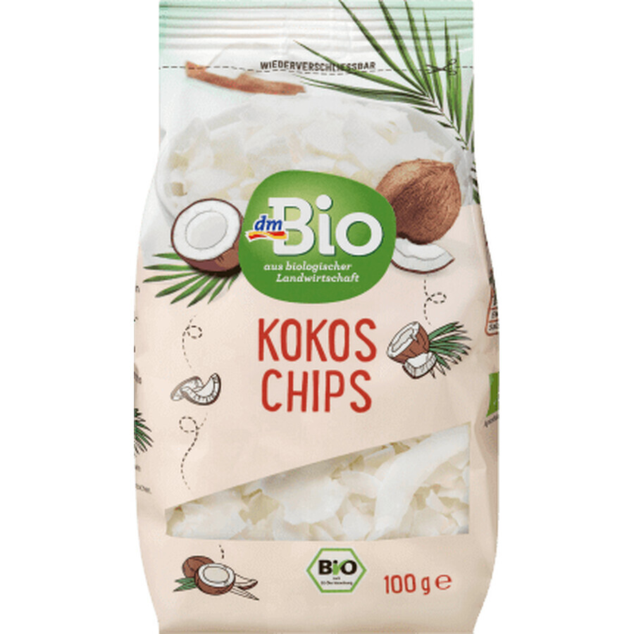 Boutique DmBio Copeaux de noix de coco, 100 g DmBio Copeaux de noix de coco, 100 g