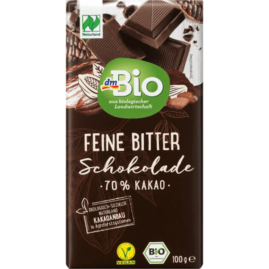 Shop DmBio Bitterschokolade 70% Kakao, 100 g DmBio Bitterschokolade 70% Kakao, 100 g