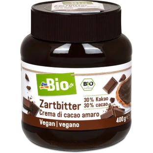 DmBio Zartbitterschokoladen-Cremeaufstrich ECO, 400 g