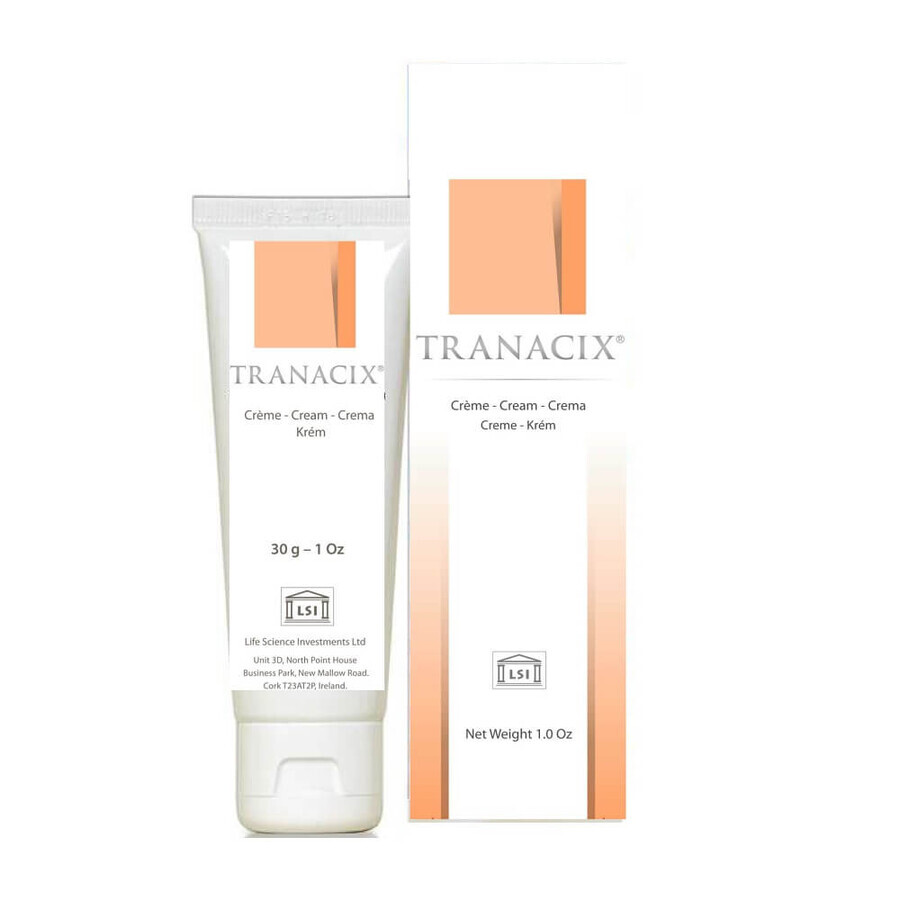 Buy Tranacix cream, 30 g, Life Science Investments Tranacix cream, 30 g, Life Science Investments