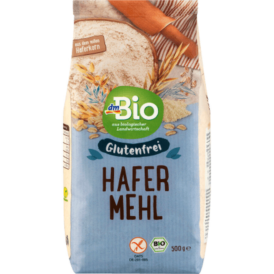 Buy DmBio Gluten-free oat flour ECO, 500 g DmBio Gluten-free oat flour ECO, 500 g