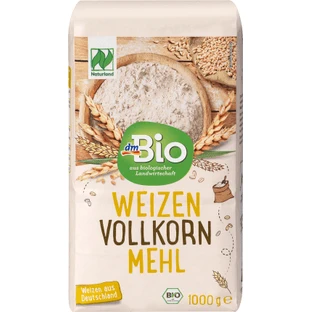 Harina de trigo integral DmBio, 1 Kg