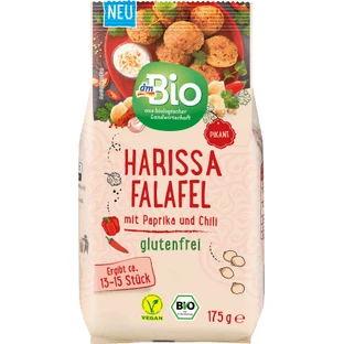 Falafel picante sin gluten DmBio ECO, 175 g