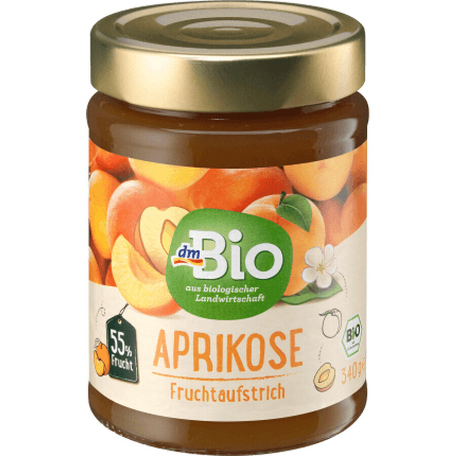 Shop DmBio Aprikosenkonfitüre 55% Frucht, 340 g DmBio Aprikosenkonfitüre 55% Frucht, 340 g