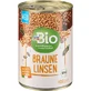DmBio Braune Linsen ECO, 400 g