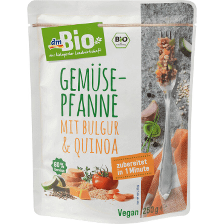 Cumpără DmBio Mâncare de quinoa, bulgur și legume ECO, 250 g DmBio Mâncare de quinoa, bulgur și legume ECO, 250 g