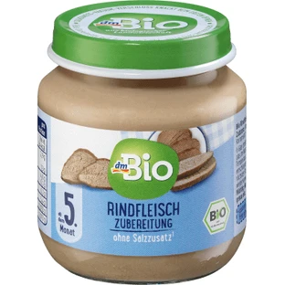DmBio Carne Menú 5+, 125 g