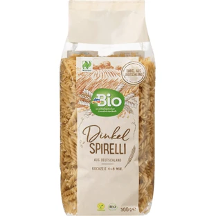 DmBio Pasta spirelli alac ECO, 500 g