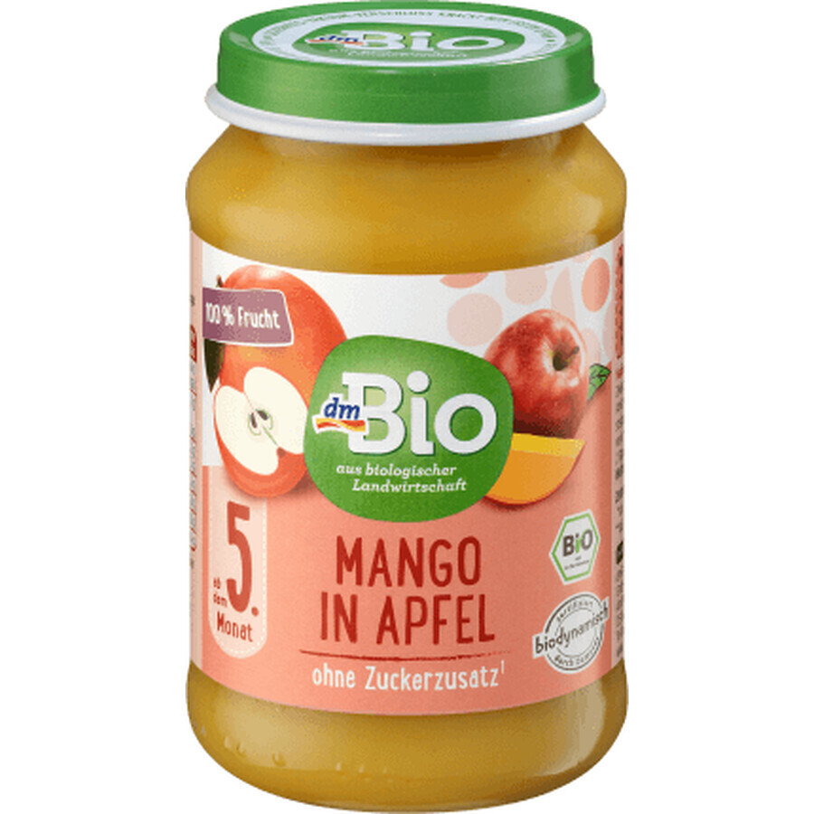 Buy DmBio Mango and apple puree 5+, 190 g DmBio Mango and apple puree 5+, 190 g