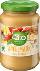 DmBio Pur&#233;e de pommes avec bananes ECO, 360 g