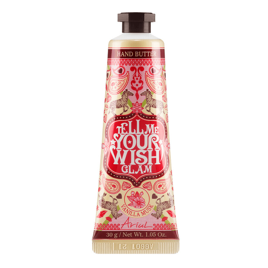 Tell Me Your Wish Glam crème ultra nourrissante pour les mains et les ongles, 30 g, Ariul