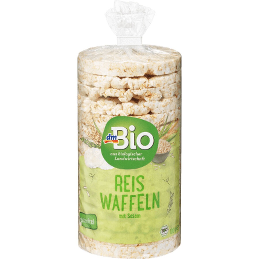 Buy DmBio Rice rounds with sesame, 100 g DmBio Rice rounds with sesame, 100 g
