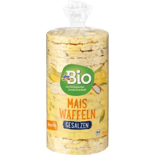 DmBio Hartige maïsrondjes, 110 g