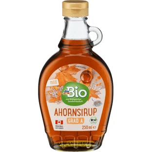 DmBio Ahornsiroop kwaliteit A ECO, 250 ml