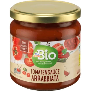 DmBio sauce tomate avec piment ECO, 350 ml