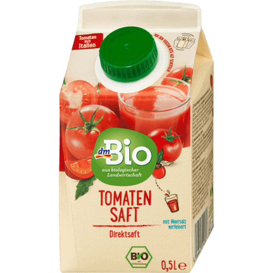 Shop DmBio Tomatensaft mit Meersalz, 500 ml DmBio Tomatensaft mit Meersalz, 500 ml