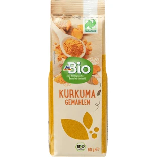 DmBio gemahlener Kurkuma ECO, 60 g
