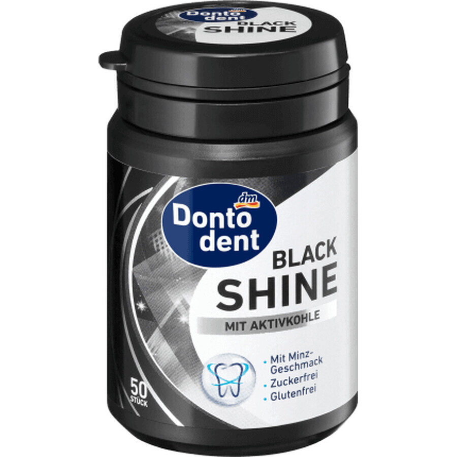 Buy Dontodent Activated Charcoal Chewing Gum, 57 g Dontodent Activated Charcoal Chewing Gum, 57 g