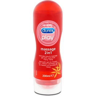 durex Play lubrifiant de massage 2îin1, 200 ml