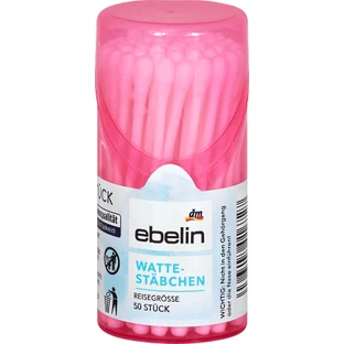 Ebelin hygienische Reise-Essstäbchen, 50 Stück