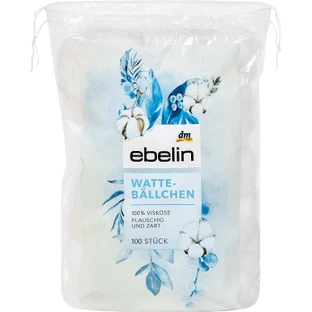 Ebelin wattenbolletjes, 100 stuks