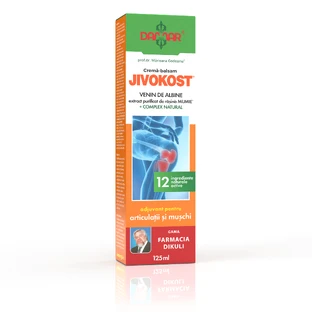 Jivokost crema bálsamo con veneno de abeja, extracto purificado de resina de Mumie, 125 ml, Damar