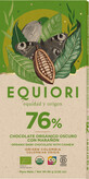 Equiori Zartbitterschokolade 76% Cashew, ECO80g, 80 g