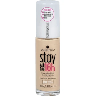 Essence Cosmetics Base de Maquillaje de Larga Duración Stay All Day 16h 08 Soft Vanilla, 30 ml