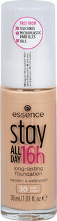 Essence Cosmetics Stay All Day 16h Long-Lasting Foundation 30 Soft Sand, 30 ml