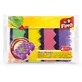 Fino Esponjas onduladas para platos, 4 uds.